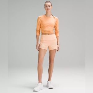 NWT Lululemon Speed Up High-Rise Lined Short 2.5” SUMG SUMMER GLOW SIZE 12